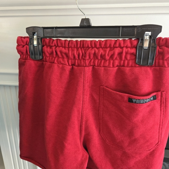 YoungLA Red Shorts - Picture 2 of 5